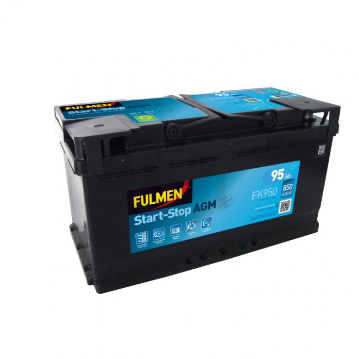 Batterie Démarrage Fulmen Xtrem FA1000 12V 100Ah 900A En