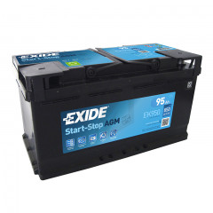 017TE EXIDE EA1000 PREMIUM Batterie 12V 100Ah 900A B13 Batterie au plomb